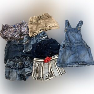 Girls‎ shorts bundle! 18 m
